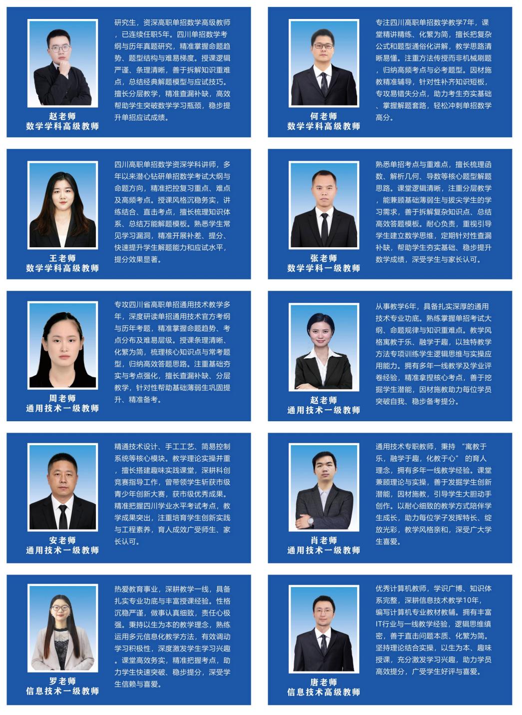 考仕通单招师资力量2 考仕通单招师资力量2